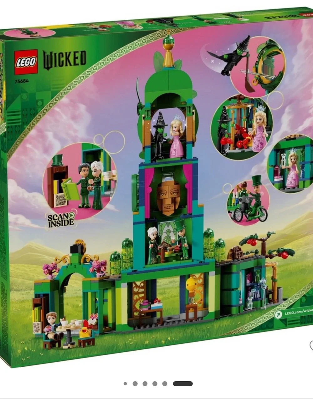 Lego Wicked Welcome to Emerald City Plaza Building Set Brand new! 75684